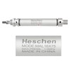 Heschen Pneumatic Slim Air Cylinder MAL 16-75 M5 Port 16mm