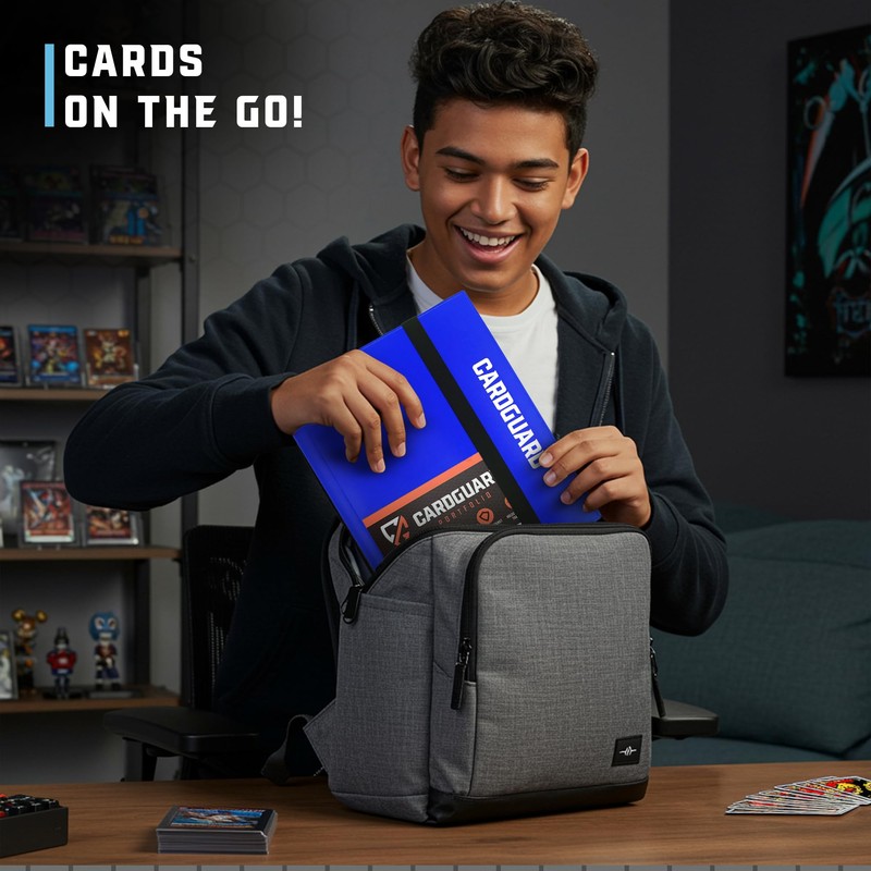 CardGuard Trading Card Binder Pro-Folio – 9 Pocket Binder -