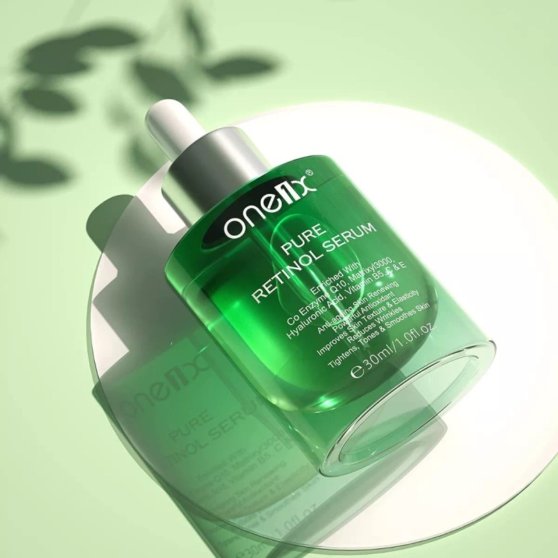 One1x Vogsig Suero De Retinol Puro, Antienvejecimiento, Con Ácido