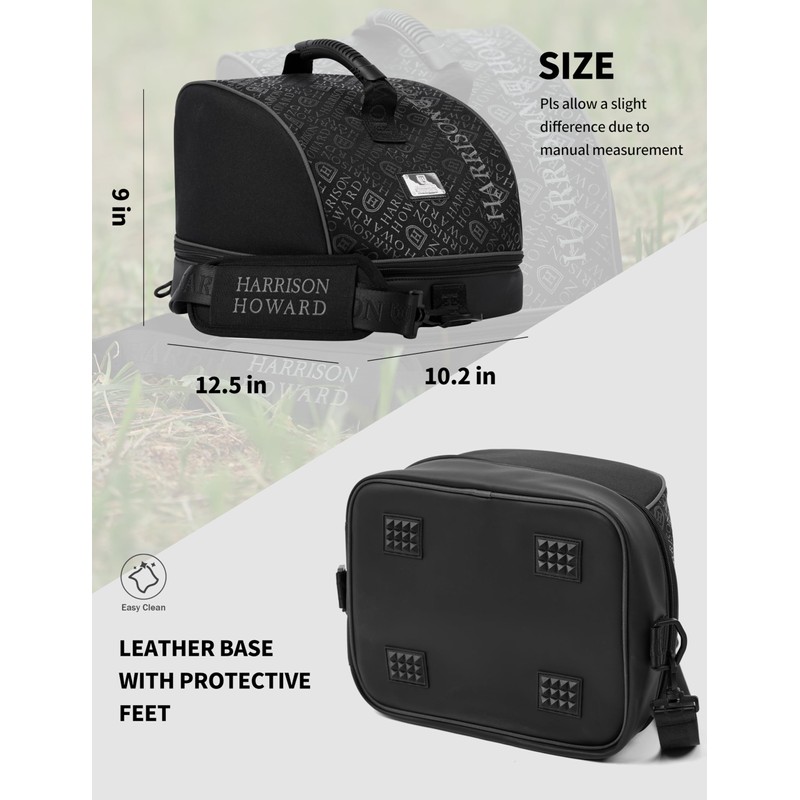Harrison Howard Equestrian Helmet Bag – Protective Riding Helmet Case