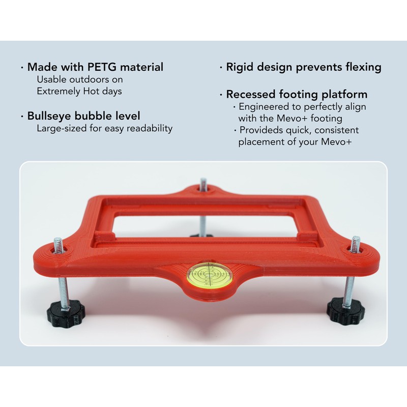 Adjustable Alignment & Leveling Stand for Flightscope Mevo Plus (Mevo+)
