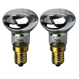 R39 E17 Replacement Light Bulb Lava Lamp 30 Watt Motion Reflector Type (2 Pack)