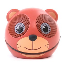 Zoo-Tunes Portable Mini Character Speakers for MP3 Players, Tablets, Laptops etc. (Teddy Bear)