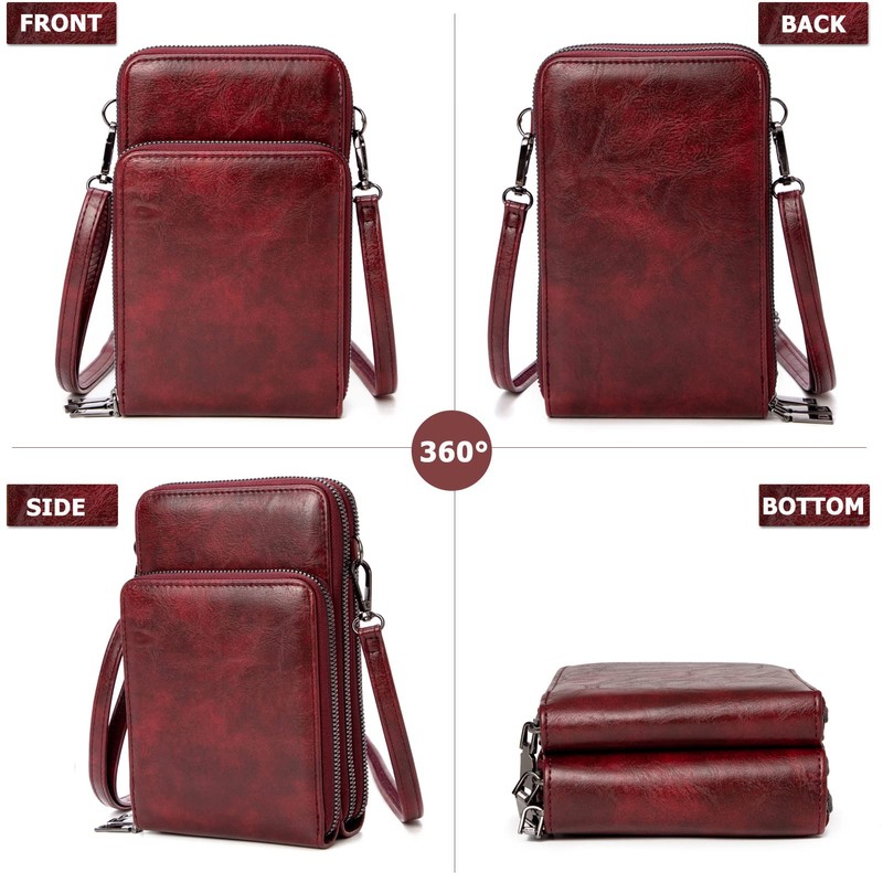 myfriday Small Shoulder Bag for Women, Mini Messenger Shoulder Handbag