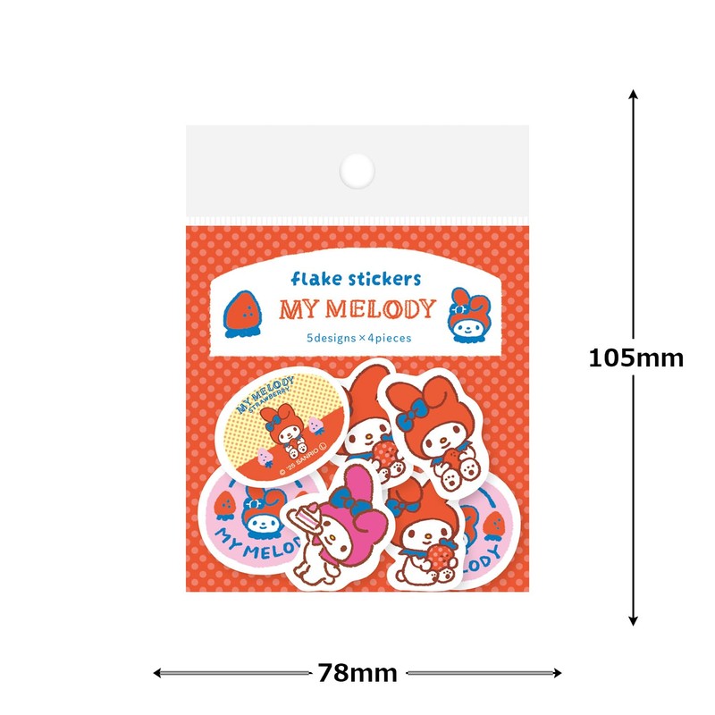 Furukawa Paperwork SS14 Sanrio Characters' Fruit Market Washi Flake Stickers