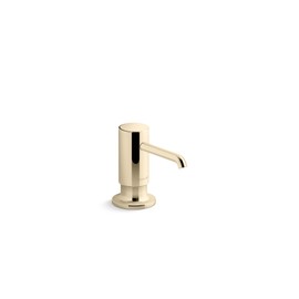 Kohler K-35761-AF Purist Soap/Lotion Dispenser, Vibrant French Gold