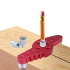 Treki 2 in 1 Dowel Gauge Drilling Template Pocket Hole