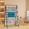 Tredre Ribbon Organizer Storage Rack, 15 Tier Metal Holder for