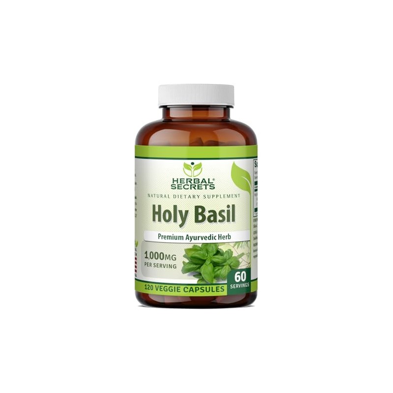 Herbal Secrets Holy Basil Holy Basil 500 Mg Capsules