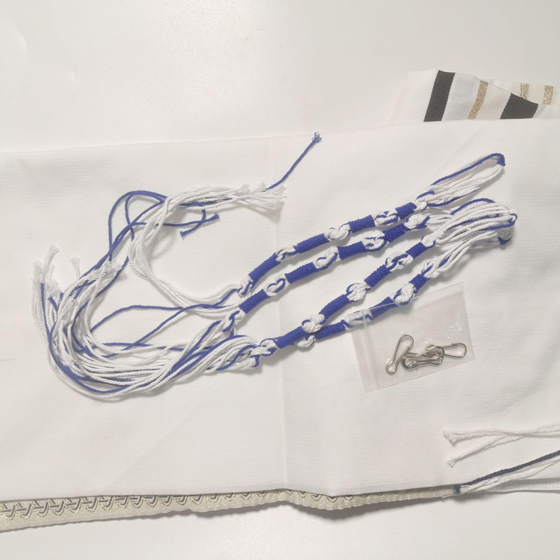 Tzitzits - Borlas para decoración del hogar, para oración en