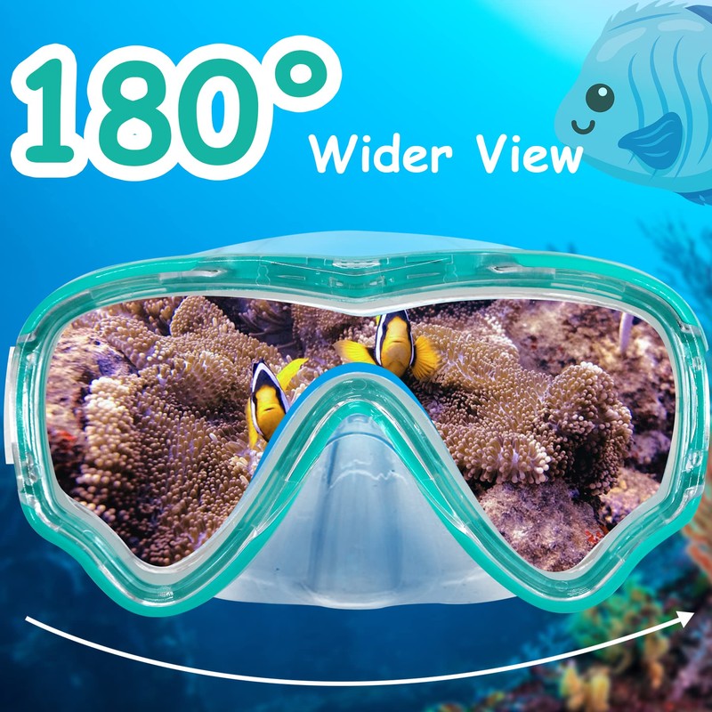 Vvinca Children's diving goggles with fabric strap