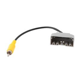 VGOL Stereo Radio Display Backup Camera Harness RCA Adapter Compatible with Chrysler Compatible with Dodge