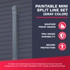 DuctlessAire Paintable Mini Split Line Set Cover Kit - Lineset