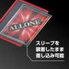 Allone ALG-TSSL10BL Side Loader Card Case, Card Storage Size 3.7