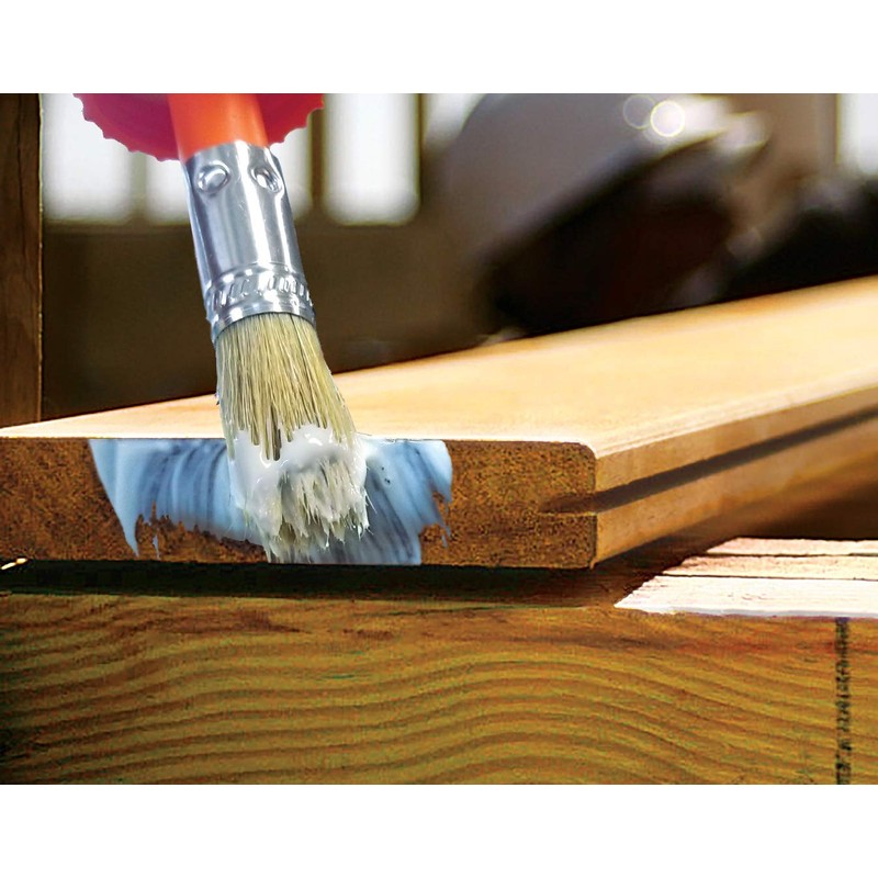 DeckWise Ipe Seal Hardwood End Grain Sealant for Fresh Cut