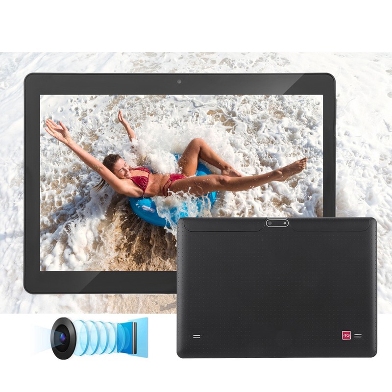 MY-KT6582 10in HD Tablet Gold 1+16G for Android 4.4 Black