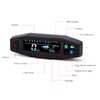 WHALETAIL Universal Motorcycle Speedometer 6 Gear 12000 RPM Km/h MPH