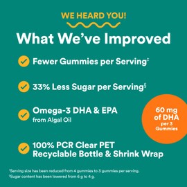 SmartyPants Prenatal Multivitamin Gummies with Omega 3 DHA/EPA, Methylfolate, Biotin, Vitamins D3, C, B12, B6, A, K, and Zinc, Gluten Free, Clean Label, Two Fruit Flavors, 90 Gummies (30 Day Supply)