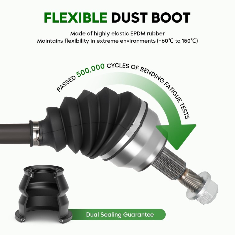 Front Left Driver Side CV Axle Shaft Assembly Fits for