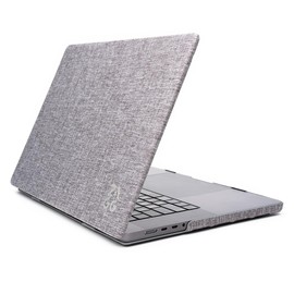 ZAGG MacBook Protection MacBook Pro 13" Case - Fits M1, M2, 2020 Intel (2 & 4 Ports) Models, Fabric Finish, Two-Piece Hard Shell Snap-on, Lightweight, Scratch-Resistant, Gray