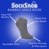 Sock Snob - Womens 4 Pairs Bamboo Breathable Low Cut