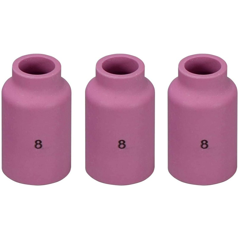 RIVERWELD TIG Gas Lens Alumina Nozzles Ceramic Cups Large Diameter