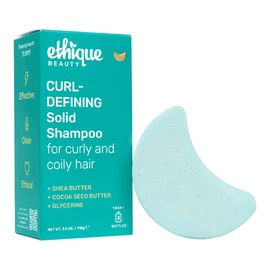 Ethique Curl-Defining Solid Shampoo for Curly & Coily Hair, 110g