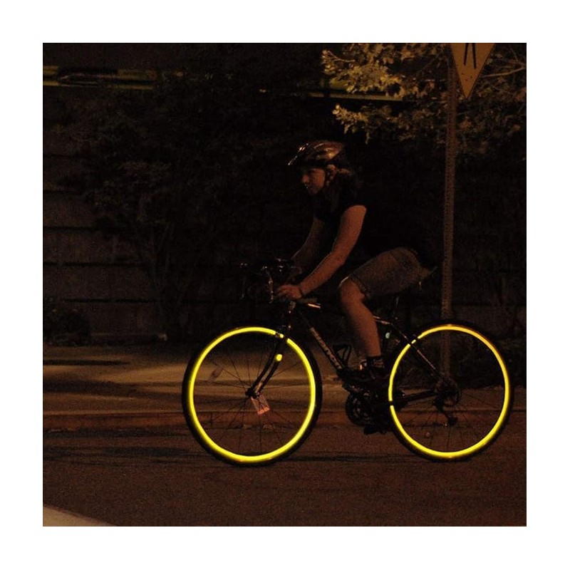 2 Pcs Reflective Tape, Safety Warning Conspicuity Tape, High Visibility