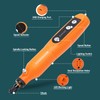 Mini Cordless Rotary Tool 5 Speed Mini Grinder Electric Detail