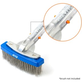 Aquatix Pro Pool Butterfly V Clips, 12 Pack, Strong Replacement Attachment Clips for Swimming Pool & Spa Accessories, Universal Size Fits Skimmer Nets, Poles, Vacuums, Brushes & Handles