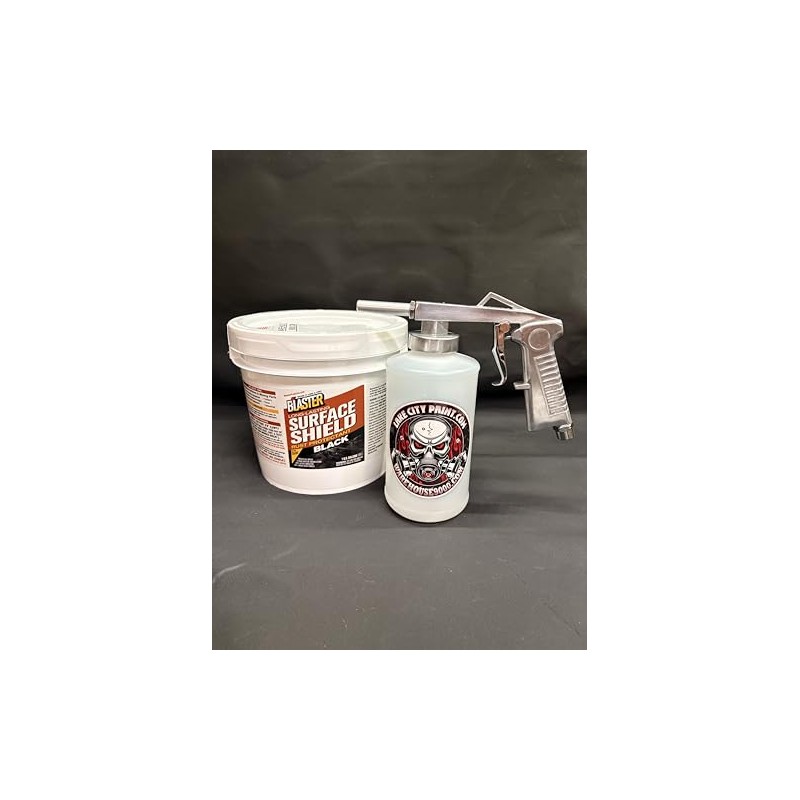 Gallon Black PB Blaster Surface Shield, Standard Undercoating Spray Gun,