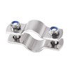 sourcing map Wall Mount Ceiling Mount Pipe Support, 304 Stainless