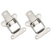 HJGarden 2PCS Stainless Steel Hasp Toggle Latch Buckle Small Lock