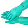 Discoball 2 Pairs Rubber Gloves with Flocked Lining for Kitchen