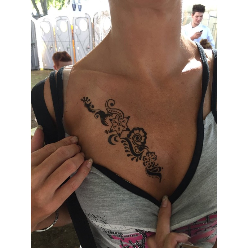 Tattoo Stencil Tattoo Template 8 Sheets Amara for Hands Painting