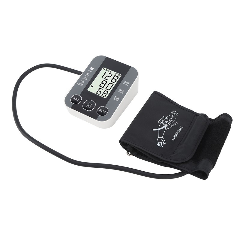 Blood Pressure Machine High Accuracy Voice Broadcast Automatic Intelligent LCD