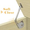 Ravaver Lid Stay 105 Degree Open with Soft Close, Lid
