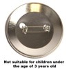 Party People Birthday Knobhead Badge - 59mm - Novelty pin