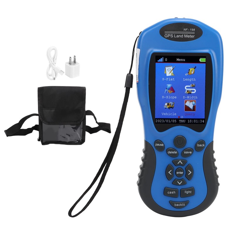 Land Measure Tool GPS Area Measuring Instrument with Smart Calculation,