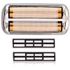 BabylissPRO Barberology Professional FXRF2 SILVERFX Replacement Double Foil Shaver Head