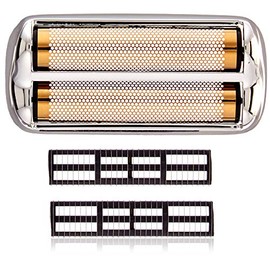 BabylissPRO Barberology Professional FXRF2 SILVERFX Replacement Double Foil Shaver Head with 2 Cutters