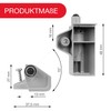 LouMaxx Softclose Door Damper Cabinet Set of 2 - Kitchen