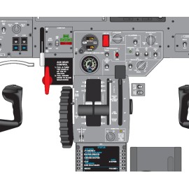 Cessna Citation CJ2+ Cockpit Training Poster 24"x36"