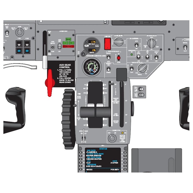 Cessna Citation CJ2+ Cockpit Training Poster 24"x36"