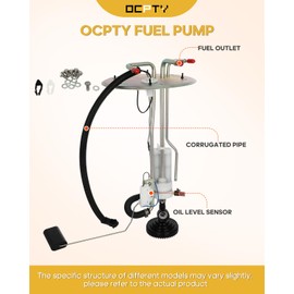OCPTY Fuel Pump Electric Replacement Module Assembly Fits for Ford for F-250 for F-350 for F-450 Super Duty 2000-2003 V8 7.3L Diesel