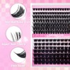 Fadlash Individual Eyelashes Cluster Lashes Kit 0.07 D Curl 8-16mm