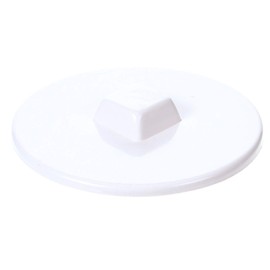 Master-Bilt 44-01084 White Ice Cream Can Cover - Fits Most 3 Gallon Commerical Ice Cream Tubs - 10.25" Diameter (1)