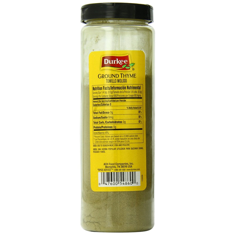 Durkee Ground Thyme, 12-Ounce