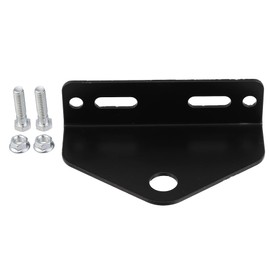 X AUTOHAUX Turn Mower Trailer Hitch 5" Lawn Mower Trailer Hitch Black