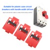 3Pcs/Set Large Clamp On Circuit Breaker Lockout Device Temperature Resistance